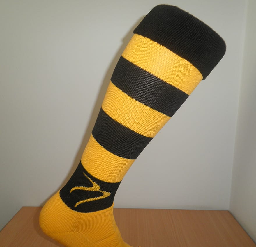 Tempest Socks Black/Gold